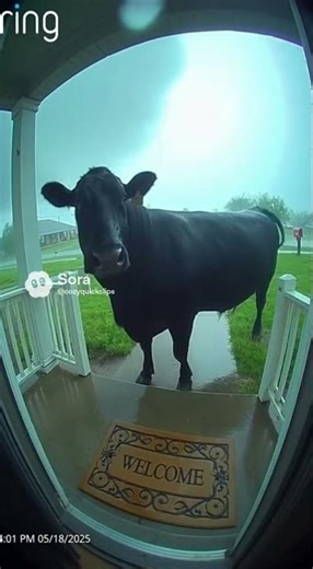 POV: 700KG COW VS TORNADO – 11 SECONDS OF PURE INSANITY (Ring footage)