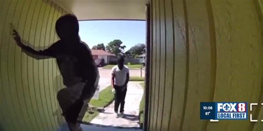 Home surveillance captures burglars ransacking New Orleans East home in 30 minutes