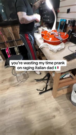 Prank on Raging Italian Dad: Wasting My Time 😂