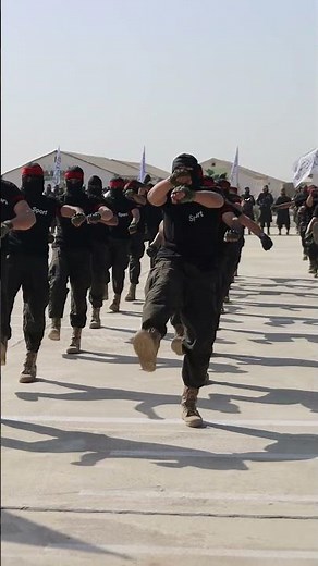 Afghan National Army in New Uniform Performing Military Fitness Drills 🇦🇫💪