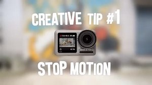 Follow along as we tackle stop motion with #OsmoAction. Select Timelapse, pick an interval, and move quickly between photos. Watch this short tutorial and try it yourself! | DJI Support