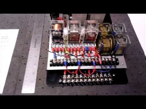 Control box manual test