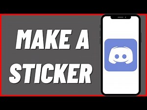 How To Make A Sticker On Discord