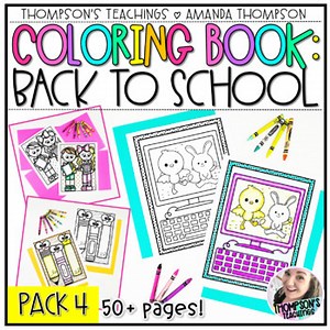 Back to School Coloring Pages - First Day of School Coloring Sheets
