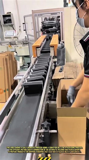 Daily Worker Process of Packaging Goods #dailywork