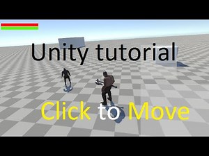 Unity click to move tutorial | 3d | navmesh