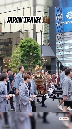We Didn’t Expect This in Japan! 😱⛩️ | Walking Into a Shinto Festival 🇯🇵 #japan #travel #shorts
