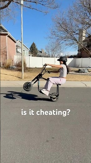 Cheating… or the Future of Wheelies?