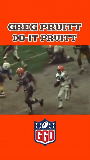 A standout at Oklahoma and later with the Cleveland Browns, Greg Pruitt was one of the most electric runners of the 1970s. Small in stature but lightning quick, he turned sweeps and screens into highlight reels, earning five Pro Bowl nods and over 7,000 rushing yards in his NFL career. #nflhighlights | Varsity Jacket Sports