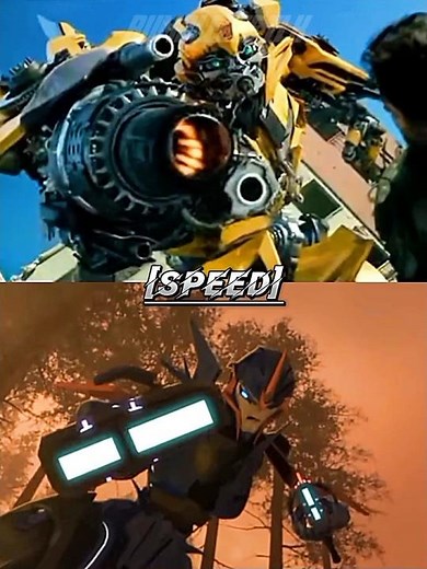 Bumblebee Bayverse Tlk vs Arcee Prime-Verse S1/S3 #transformers #music #vs #edit #1vs1 #autobots