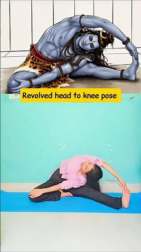 Revolved Head-to-Knee Pose | Parivrtta Janu Sirsasana ✨