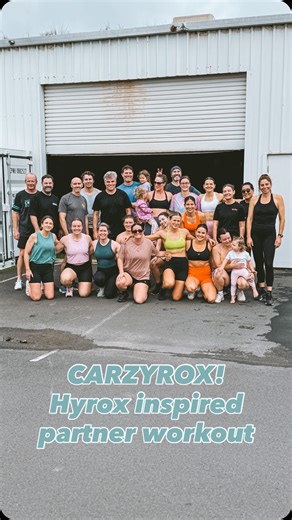 Carzy chipper x Hyrox movements = best vibes ✌🏽 | Crossfit Bunbury
