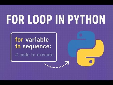 for loop in python