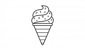 Ice Cream Animation Food Icon Logo 库存影片视频（100% 免版税）1076512580 | Shutterstock