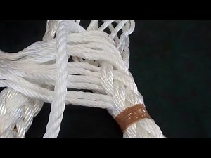 12 strand eye splice of Mooring rope
