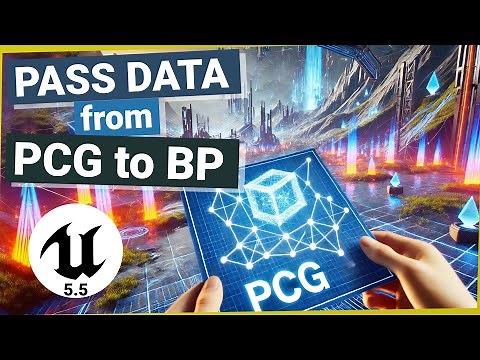 Passing Values from Unreal PCG to Actor Blueprints. Unreal Engine Tutorial