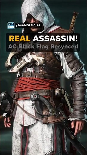 A REAL ASSASSIN Outfit! AC Black Flag Resynced😱🏴‍☠️