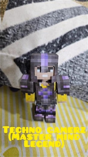 minecraft legends out of paper #minecraft
