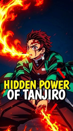 Tanjiro's Hidden Power No One Noticed! 😱 #demonslayer #shorts #tanjiro #kny