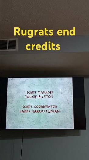 Rugrats end credits