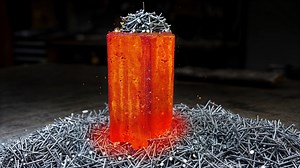 Master blacksmith's secret for forging a knife from scrap nails