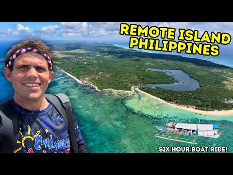 EXPLORING A REMOTE PHILIPPINE ISLAND (Six Hour Boat Journey)