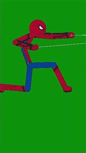 Spiderman Stick nodes animation