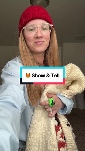 Project Hail Mary Fox Cardigan Knitting Tutorial