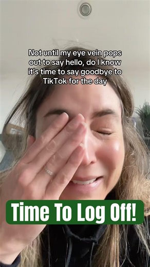 When it’s time to log off😩 #cryinglaughing