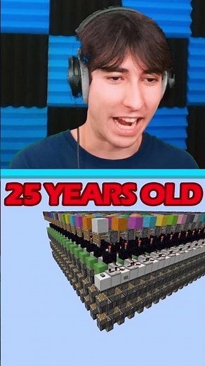Redstone at Different Ages