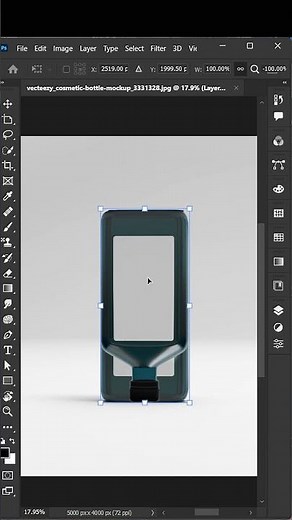 How to make reflection in Photoshop #photoshop #tutorial #design