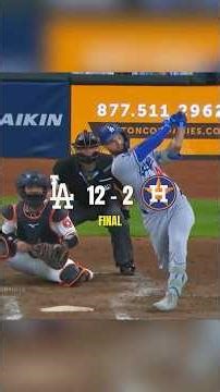 Andy Pages & Dodgers GO OFF vs Astros 👀🔥 #mlb #baseball #dodgers
