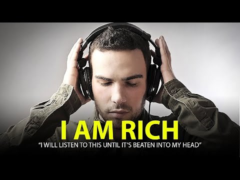 "I AM RICH " - 5 Hz Affirmations for Wealth &, Abundance | Money Affirmations