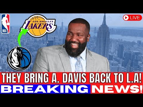 LAST MINUTE! A.D. BACK IN L.A!? FANS LOSING IT! TODAY’S LAKERS NEWS