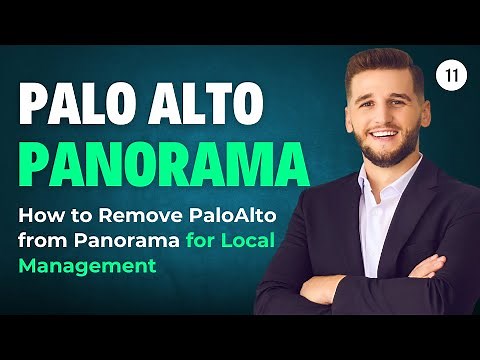 Lecture: 11 | Removing PaloAlto Firewall from Panorama for Local Management | Panorama Tutorial