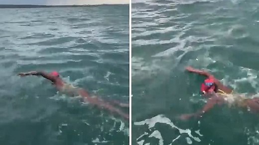 'This is just the start': Girl, 16, makes history becoming the youngest person to swim the English Channel