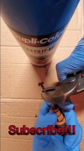 How to remove or replace fuel injector filter for EFI