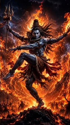 🔱 The Cosmic Tandava of Lord Shiva 🔱
