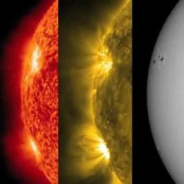 Dynamic Solar Activity! 🌞 Active Regions Captured by NASA SDO 3 Wavelengths