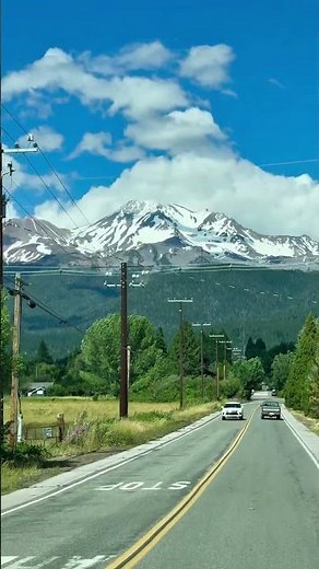 A beautiful drive around Mt. Shasta