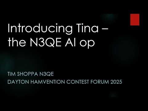 Introducing Tina: How I Used AI Voice to Run a Ham Radio Contest Station