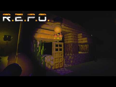 The R.E.P.O. Minecraft Village Level.... - Mod Showcase