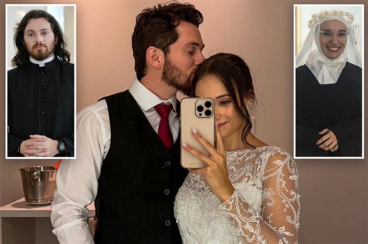Nun-turned-influencer marries priest in secret after he offered to pray for her
