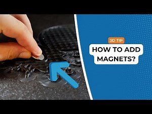 Adding magnets to your 3D print