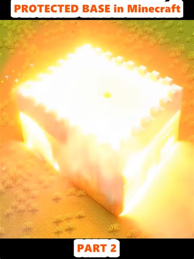 Giant Godzilla Battles My Protected Base in Minecraft