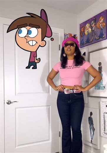 Childhood cartoons but make it fashion ✨ Recreating The Fairly OddParents through outfits from Timmy Turner to Chip Skylark, Vicky, Trixie, Crimson Chin, Wanda & Cosmo 💫 Saving this for outfit inspo later? 👀 Comment which character you want me to style next tag a friend who grew up on this show 🪄 #fairlyoddparents #outfit #fashion #outfitinspo #styleinspo . . . . Fashionstyle fyp aesthetic style cartoon ootd