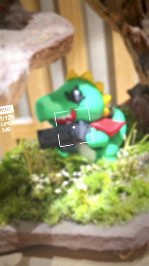 Do you like dinosaurs? 🦖 Download Dino with a Gun on the Apple App Store and Google Play Store 🔫🦖 #dinosaur #dinowithagun #dinogame #comfortgame #cozygame