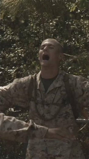 Why Do Marines Scream Like This in Boot Camp?😵😵😵 #military #militaryshorts #shorts