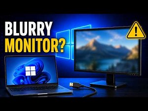 Your Monitor Looks Blurry? Fix It With These Simple Steps