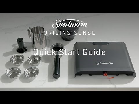 Origins Classic Espresso Machine | Quick Start Guide | Sunbeam